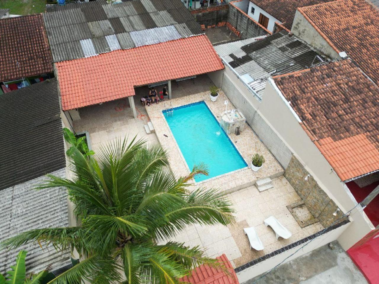 Porto do Padeiro Casa De Praia Com Piscina - Itanhaemヴィラ エクステリア 写真