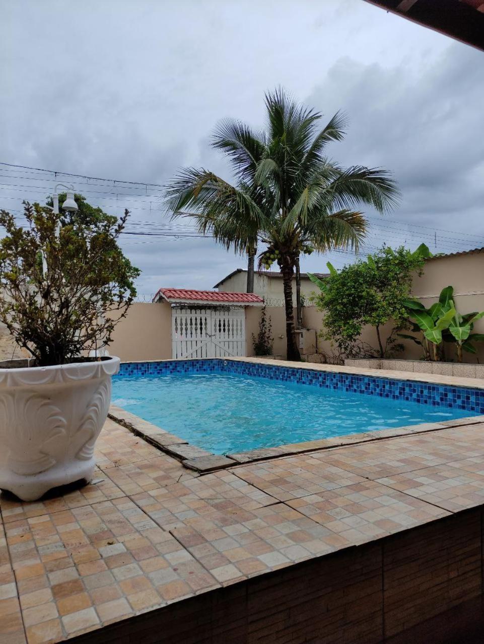 Porto do Padeiro Casa De Praia Com Piscina - Itanhaemヴィラ エクステリア 写真