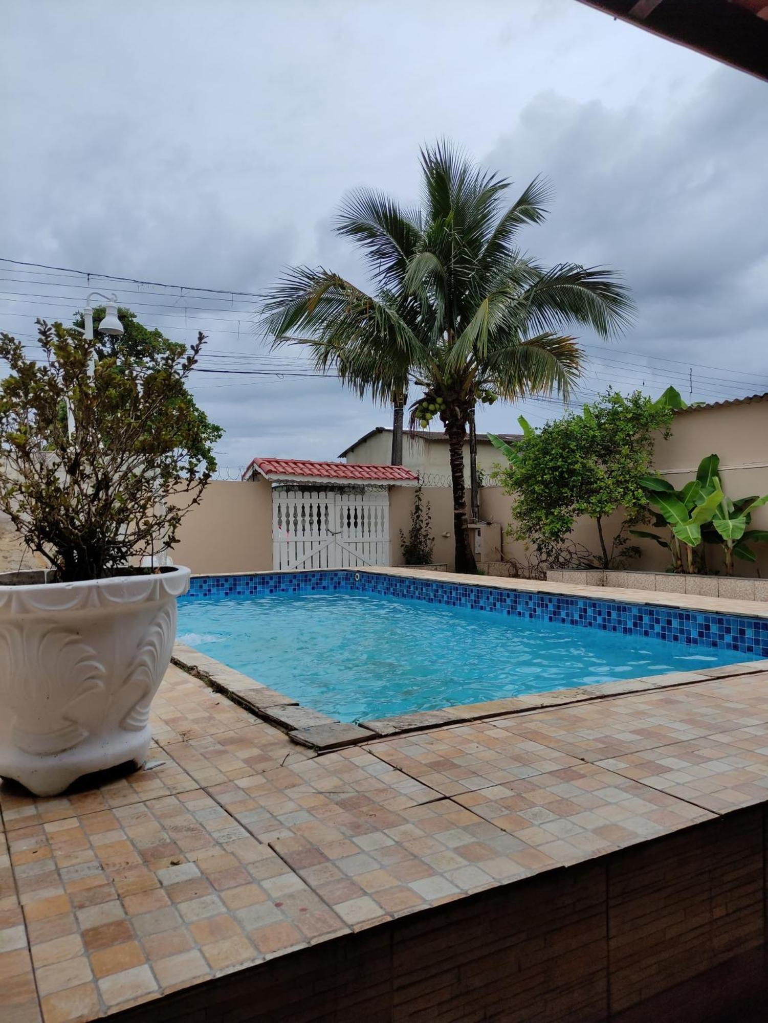 Porto do Padeiro Casa De Praia Com Piscina - Itanhaemヴィラ エクステリア 写真